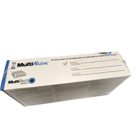 Multi-Tech K56flex MultiModem MT5600ZDX Data/Fax Modem New Sealed - Picture 4 of 4